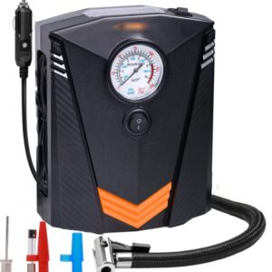 Tyre Inflator for Car, 150PSI Car Air Pump, 12V DC Portable Air Compressor