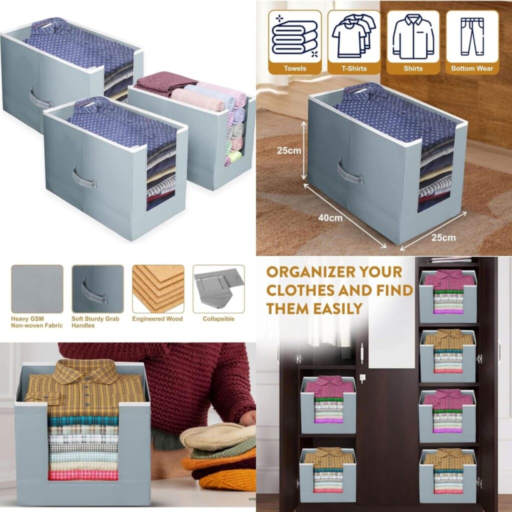 3 Pcs Non-Woven Shirt Stacker