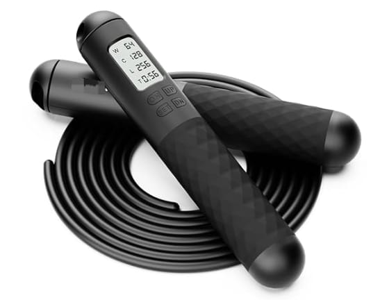 Skipping Rope for Man Women with Counter Jumping Rope with Adjustable Jumping Rope