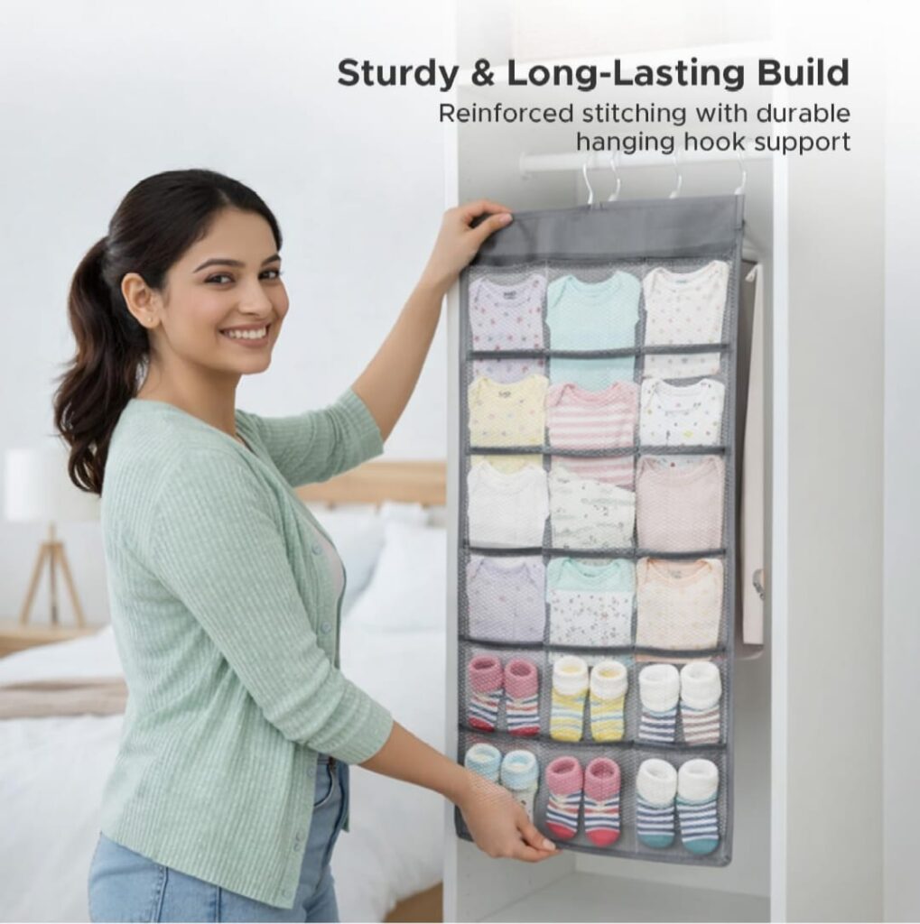 3 Pockets Handbag Organizer for Closet